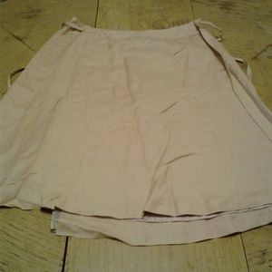 Gorgeous Tan Wrap Skirt